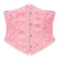 A short corset belt with a European and American court style to slim the abdomen and waist, featuring a retro pattern and adjustable corset. It's a hot girl's outerwear thumbnail 5