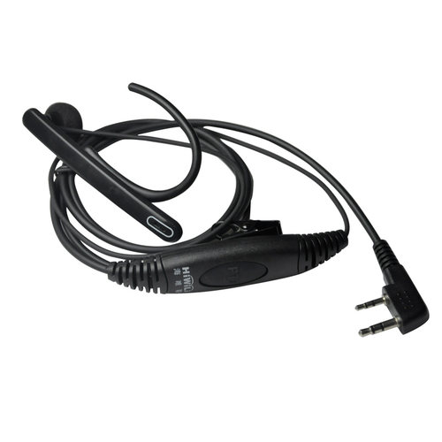 建伍K头耳麦TKU100 3207摩托罗拉SMP V8 818科立讯对讲机耳机1400