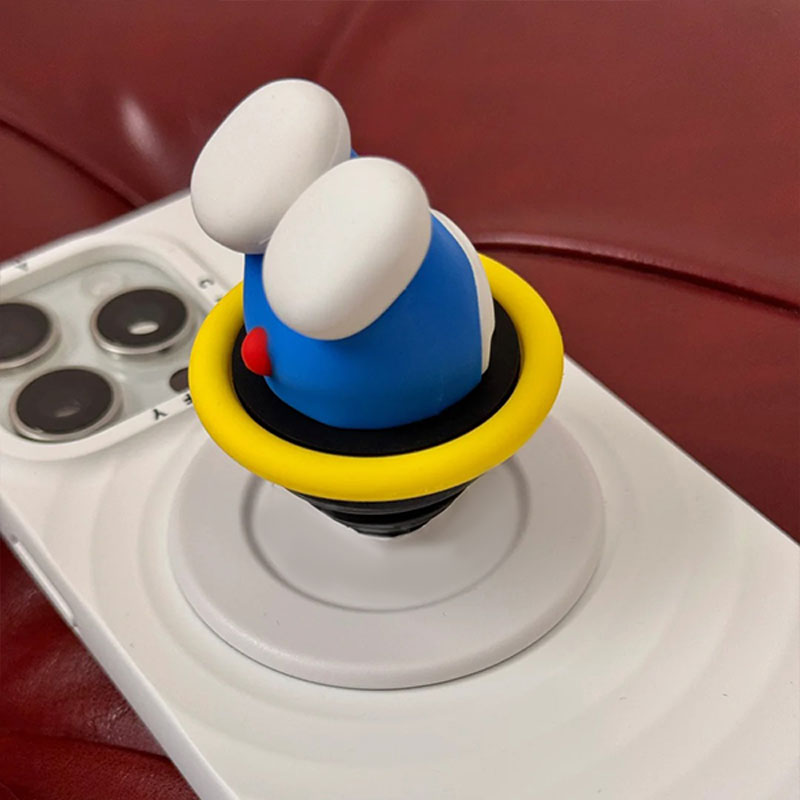 Pokonyan哆啦a梦-卡通强磁吸气囊桌面懒人手机桌面支架机器叮当猫