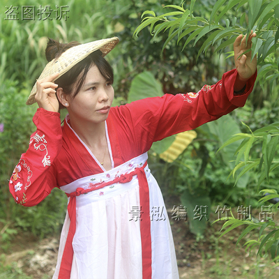 斗笠武侠帽竹编古风拍摄