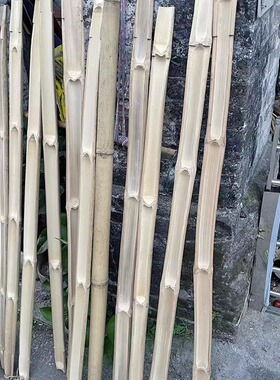 竹扁担纯手工挑水硬扁担