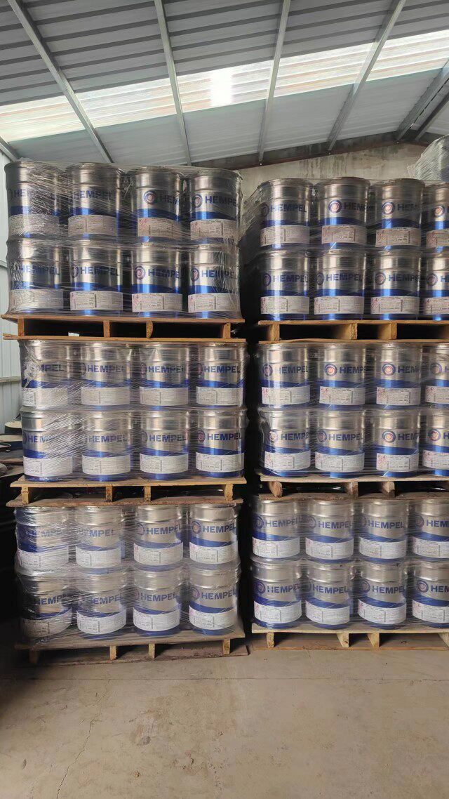 hempel海虹老人牌环氧云铁中间漆471cn 灰色mio 工业防腐油漆