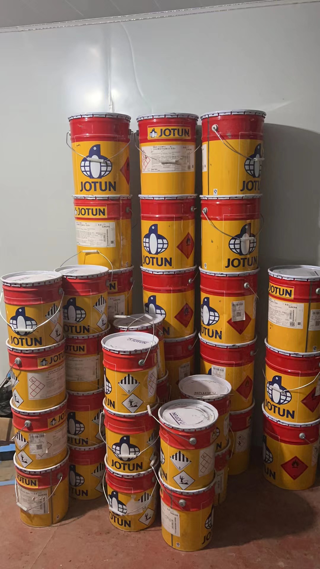 JOTUN佐敦丙烯酸脂肪族聚氨酯面漆9016交通白信号白9003纯白9010