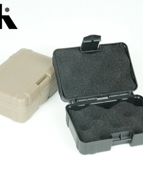 FIRECAT烈焰猫多功能收纳箱盒子PEQ镭射手电ABS盒保护密封储物箱