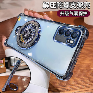 适用OppoReno6手机壳reno6pro新款保护套PEQM00硅胶全包oppo气囊防摔opop新品Ren0支架0pp0男女六por电镀外壳