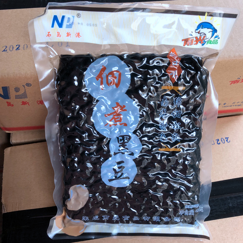 整箱10袋800g南光佃煮熟黑豆即食