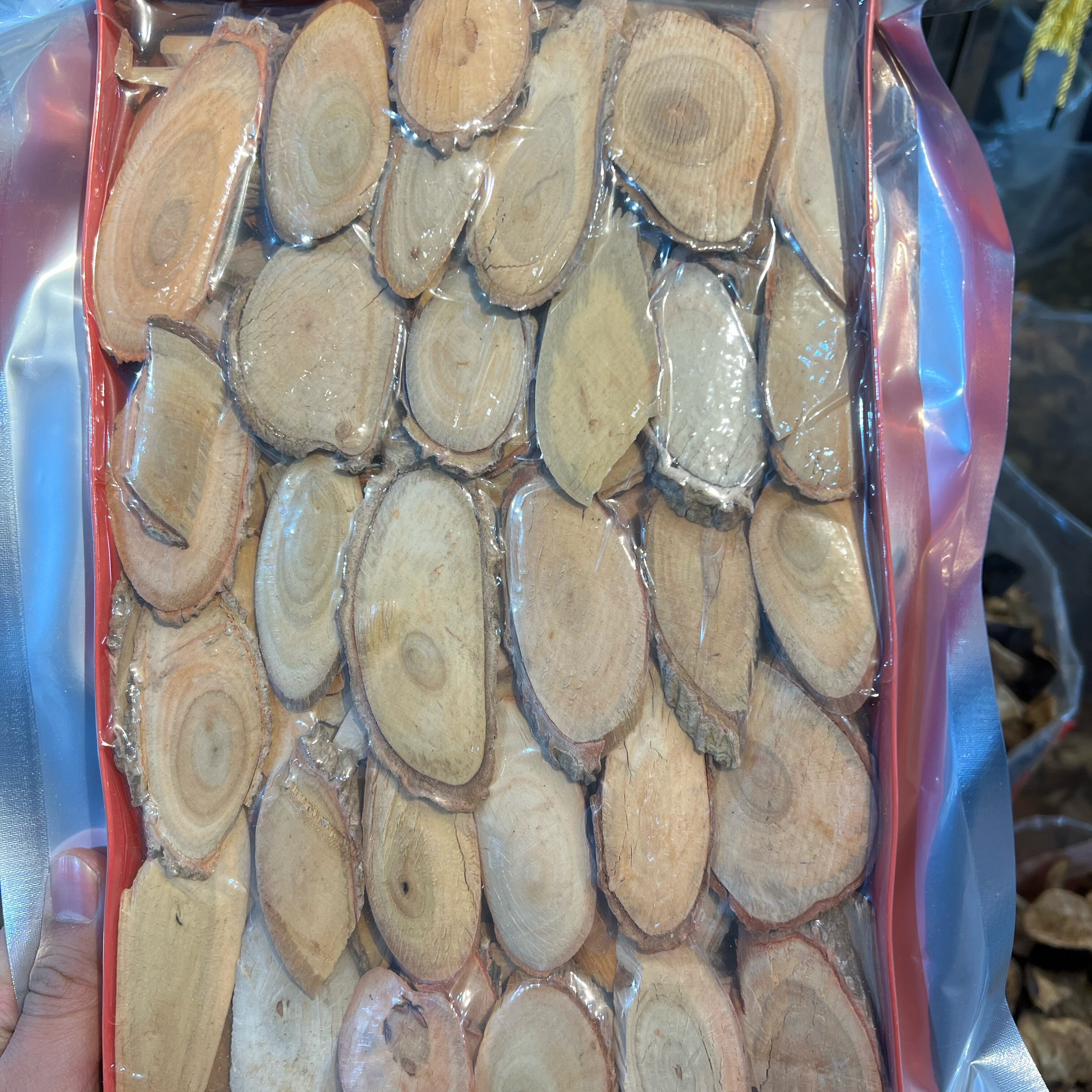 东革阿里马来西亚正品原片500g树根王红片粉特级 安国中药材批 发