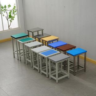 工厂防静电凳子装配工椅子车间流水线方凳学校学生凳高矮可定制