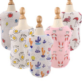 宠物猫服饰小中型犬法斗猫咪泰迪比熊狗狗衣服防晒背心狗衣服用品