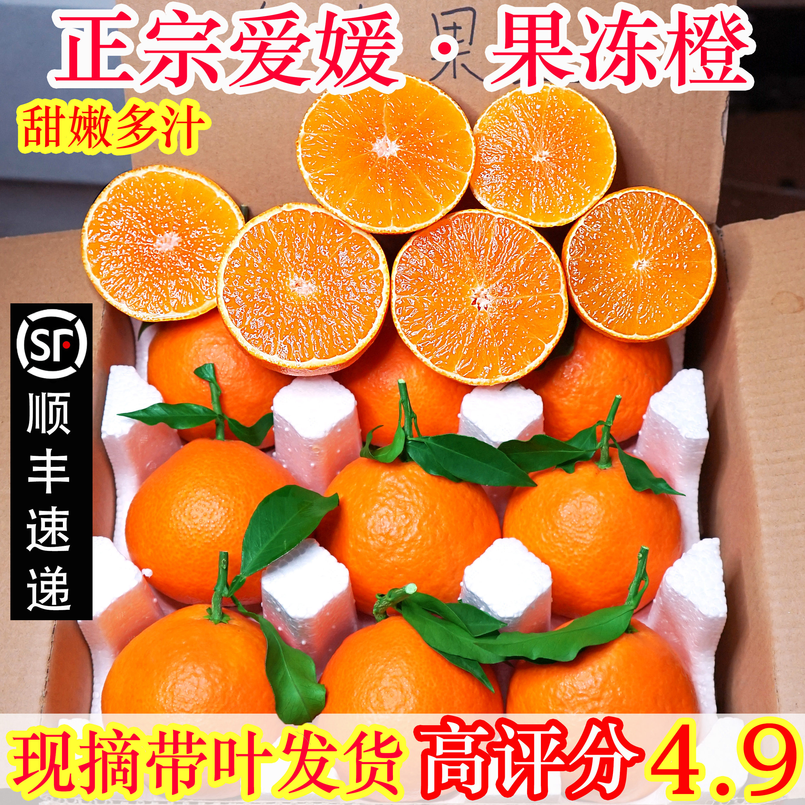 【顺丰当天发】精品爱媛38果冻橙