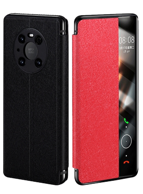 华为mate40pro手机壳翻盖式皮套