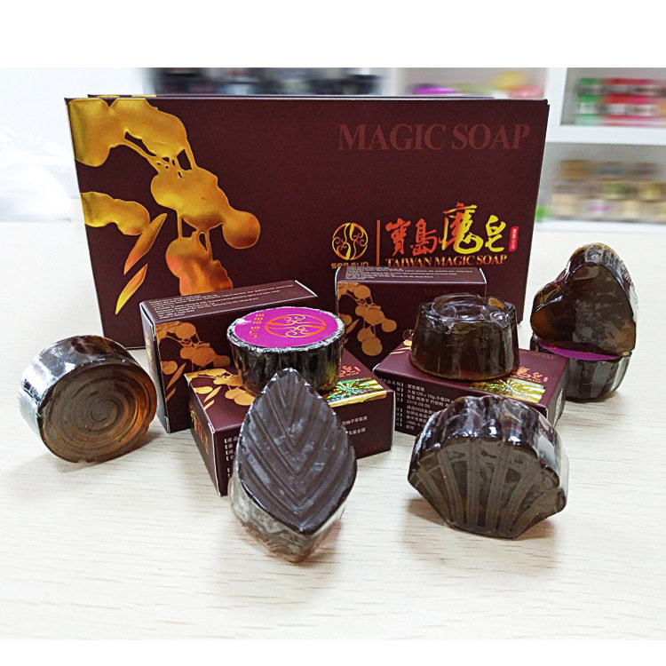 缔芙曼宝岛魔皂旅游团购手工皂去黑头净螨无患子精油皂洁面皂