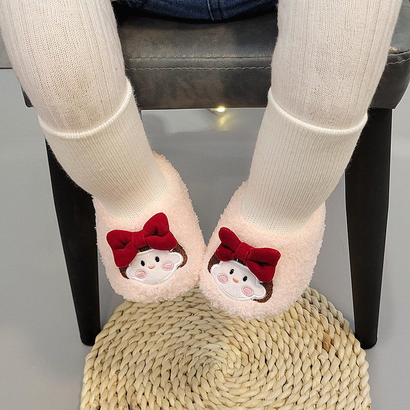 冬新生婴儿鞋袜宝宝加厚不掉学步