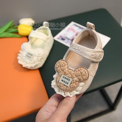 春秋婴儿鞋防掉新宝宝公主鞋