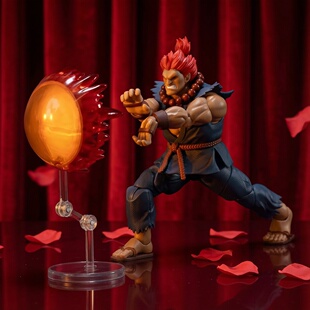 JADA TOYS街头霸王杀意波动拳 豪鬼 1/12可动6寸可动人偶手办模型