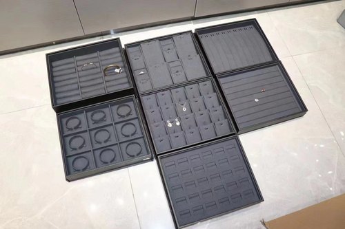 收纳盒珠宝项链带盖带盖