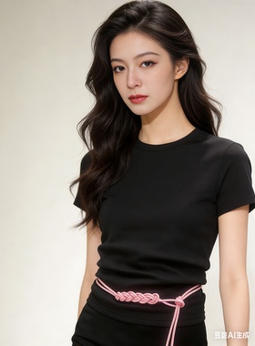 皮绳手工编织材料包高级腰带配饰女细波西米亚民族腰链配裙子腰绳