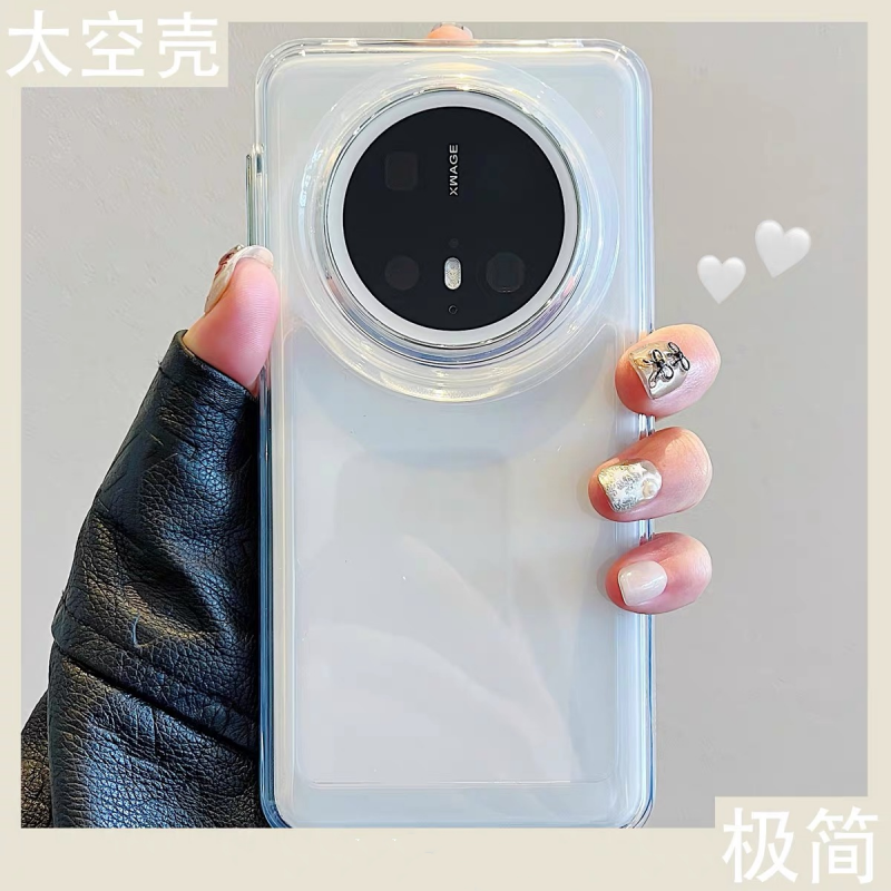 适用荣耀magic8透明气囊防摔壳