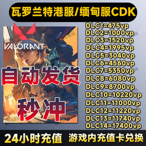 valorant瓦罗兰特港服缅甸服CDK