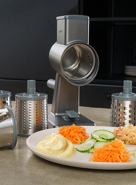 利快多功能圆筒擦丝切片器三合一英国Zyliss树脂切菜器擦丝器家用