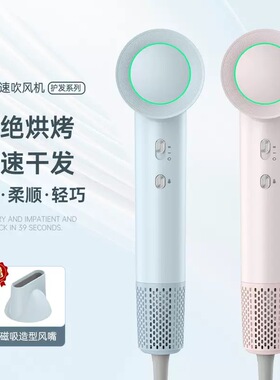 High-Speed HairDryer台湾110v电吹风机筒负离子高速家用静音旅行