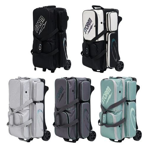 风暴2026款保龄球拉杆式三球包