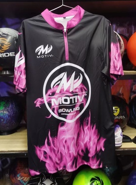 SH保龄球用品店2022款Motiv保龄球运动衣球衣球衫打球专用T恤