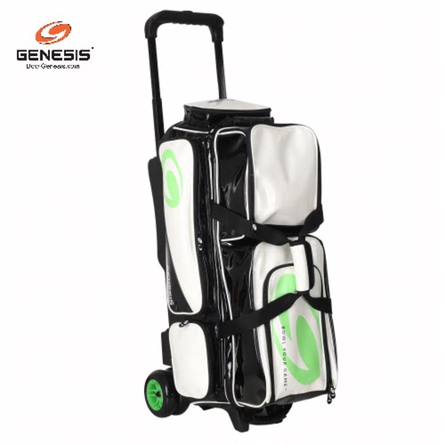 GENESIS豪华保龄球拉杆式三球包