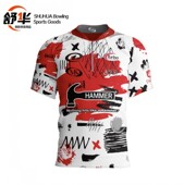 MKS 韩国代购 锤子保龄球T恤衫 运动衣速干面料男女同款 款 2024款