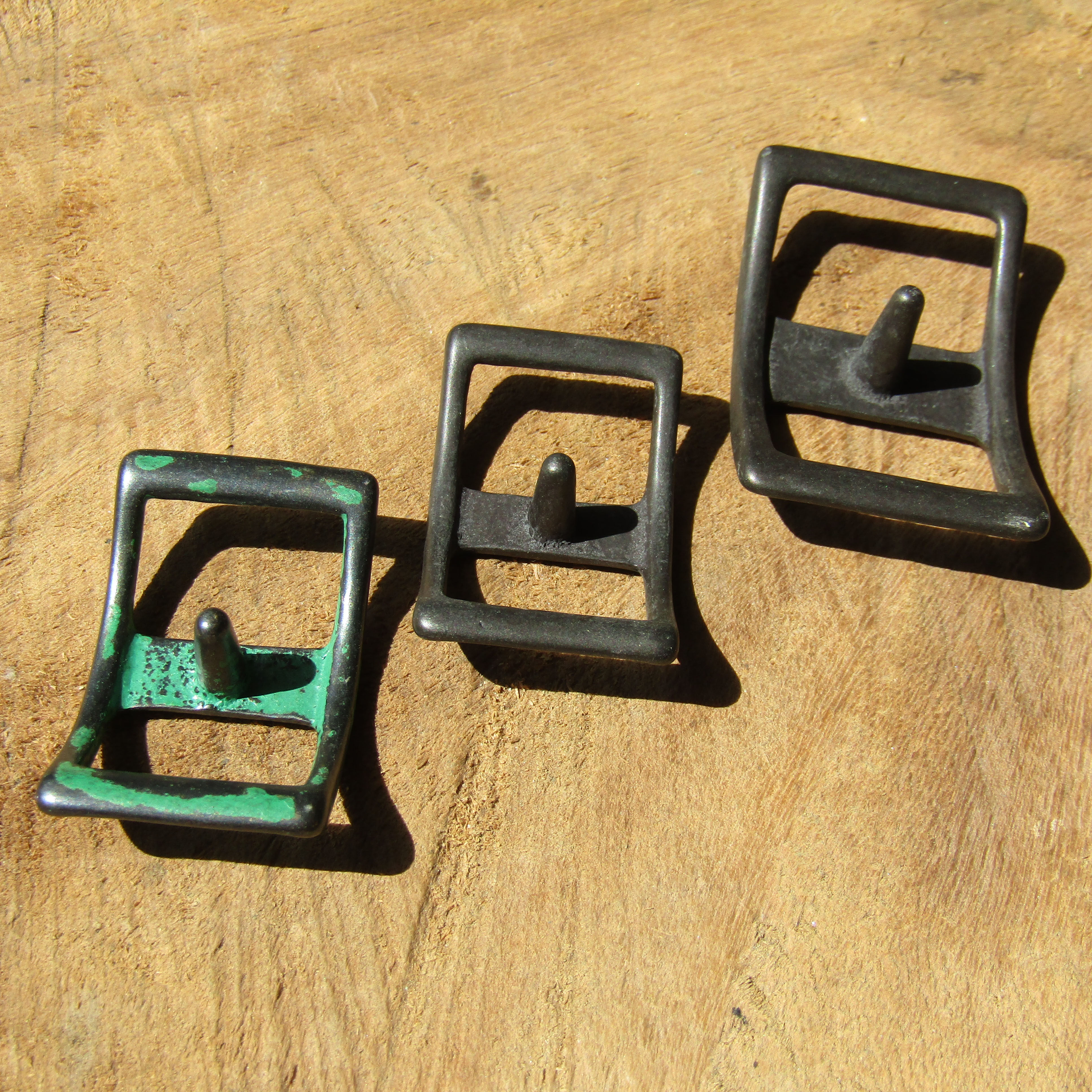 黄铜马鞍扣日字肩带钉扣皮带扣 diy手工皮具五金辅材 复古马鞍扣