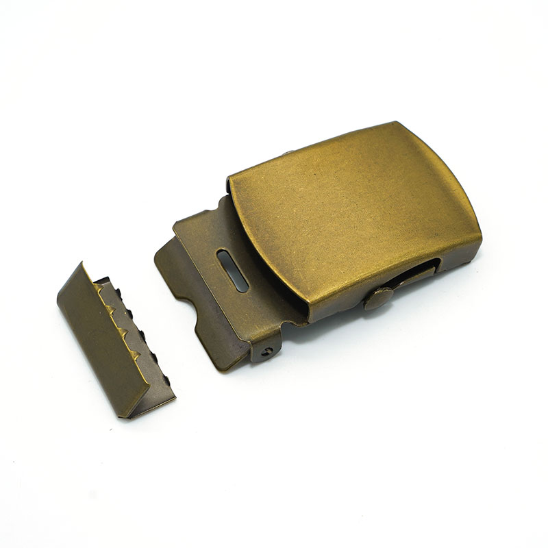 高端滚轴平滑扣头纯铜皮带扣腰带