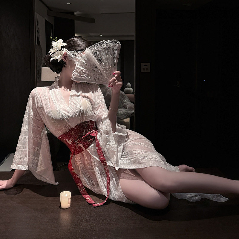 日式和风女仆透视睡裙套装