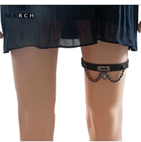 Цепь, портупея на ногу, сексуальный регулируемый ремень, аксессуар, в стиле панк