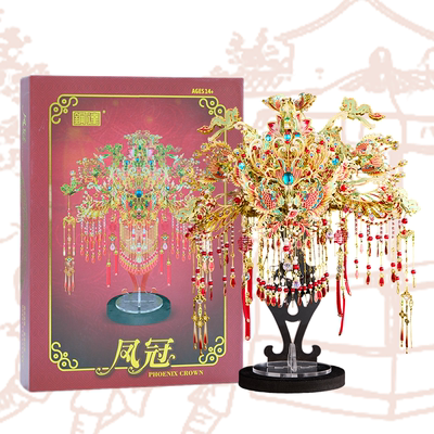 钢达锦瑟芳华凤冠霞帔拼图