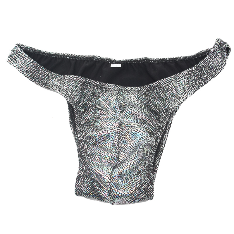 男士健美比赛裤奥赛健美裤健身比赛裤三角裤裤头裤衩大亮片C05