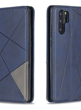 适用荣耀90华为P30Pro手机壳mate60真皮套p50e翻盖式P30lite男士HONOR100保护壳Y9S全包x9c侧翻揭盖p40插卡9x