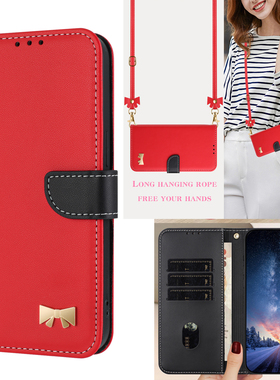 适用oppo翻盖a3活力版OPPOA5手机壳a6钱包reno12fs新款斜挎RENO14挂绳女a36背带a55皮套全包a57保护套插卡a97