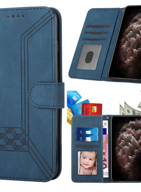 适用小米11lite翻盖式m6电话红米a3pro手机壳pococ61男m5女款m4保护插卡redmi9皮套note9pro全包防摔13硅胶5g