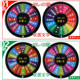 酒吧娱乐用品 酒水轮盘 双面夜光KTV游戏娱乐转盘 亚克力转盘