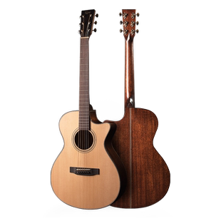 吉他平方 越南手工Ayers爱乐诗大师款 锦鲤 全单民谣木吉他 现货