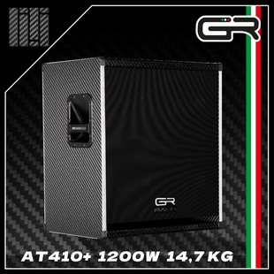 意大利 GR 碳纤维贝斯箱体音箱 AT410+1200瓦 AT810 1600瓦