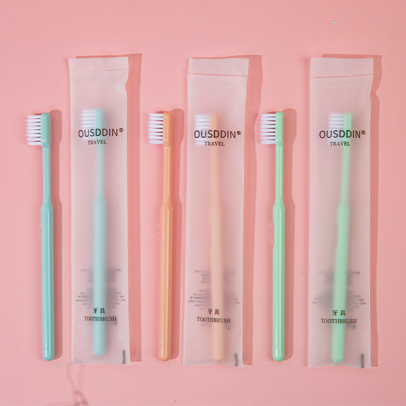 一次性牙刷软毛待客酒店宾馆民宿成人家用旅行便捷洗漱家庭套装