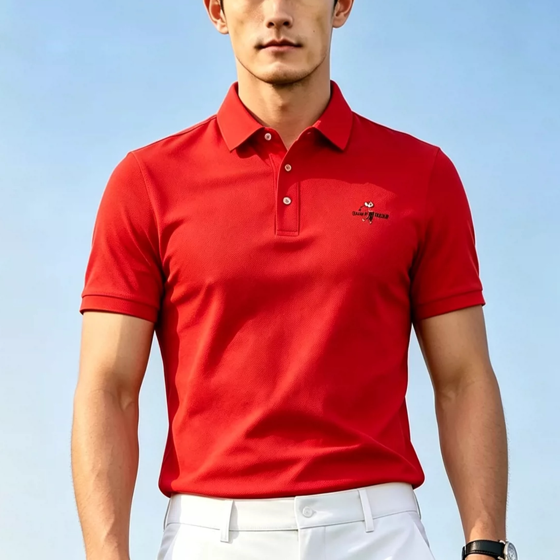 夏季男士短袖T恤翻领POLO衫