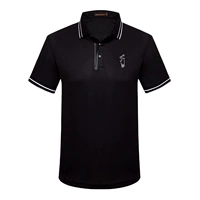 Dàn Keo Cửa Polo Áo sơ mi nam cao cấp Tay áo ngắn Ve áo T-shirt Áo thun T Tie Cổ áo mùa hè hàng đầu - Polo áo khoác polo