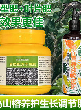 高山榕专用肥料种植绿植花盆栽树苗专用土营养液叶面肥水溶化肥料