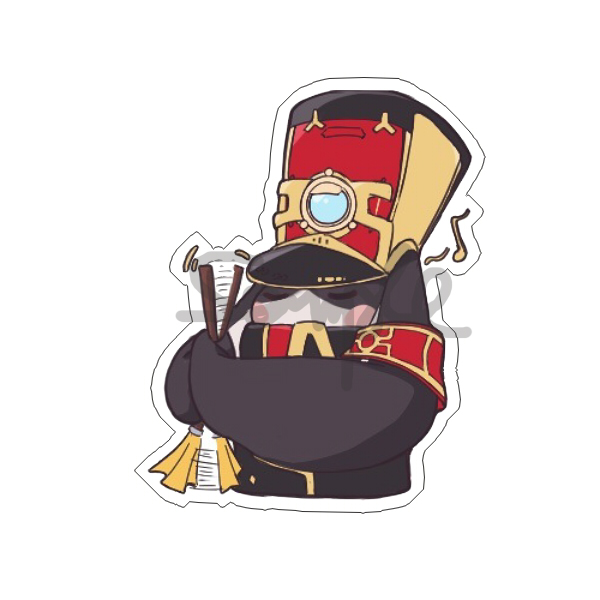 动漫游戏周边崩坏星穹铁道车长帕姆锅透明亚克力挂件新现货满包邮