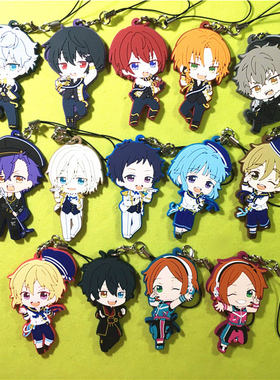 茶猫屋日本原单散货偶像梦幻祭ensemble stars/ES橡胶挂件满包邮