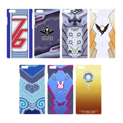 动漫周边守望先锋overwatch角色主题手机壳套保护壳满包邮全新