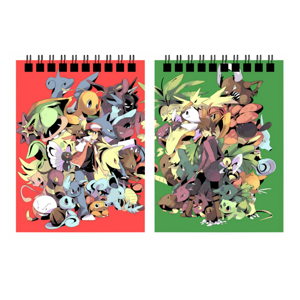 茶猫屋日本动漫周边口袋妖怪精灵宝可梦红宝石绿宝石便签本记事本