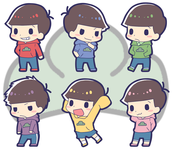 茶猫屋日本动漫周边阿松轻松一松椴松亚克力背包手机挂件满百包邮